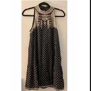 THML Embroidered Sleeveless Dress